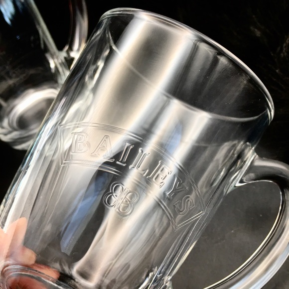 Bailey's Irish Cream Glass Mugs Set of 2 - Picture 2 of 7